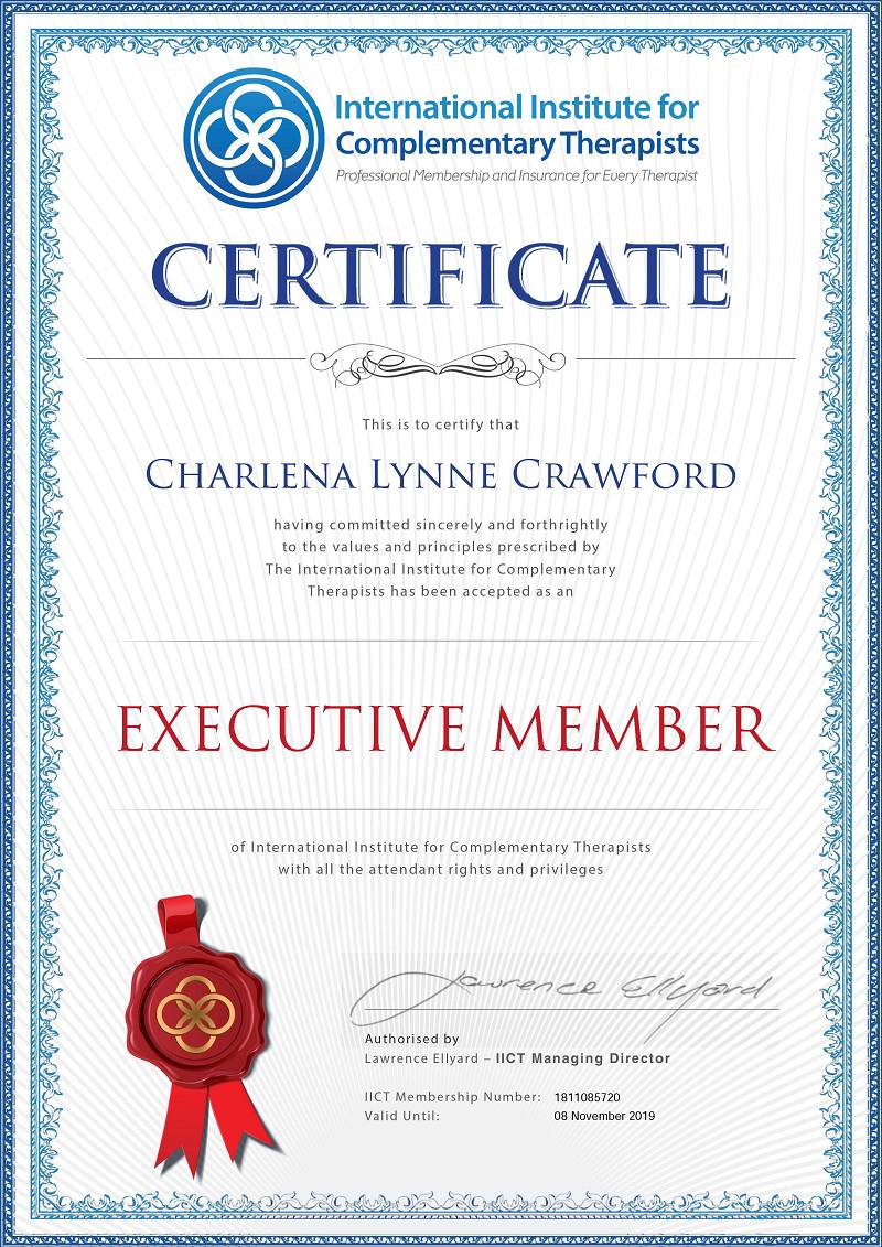 IICT Membership Certificate